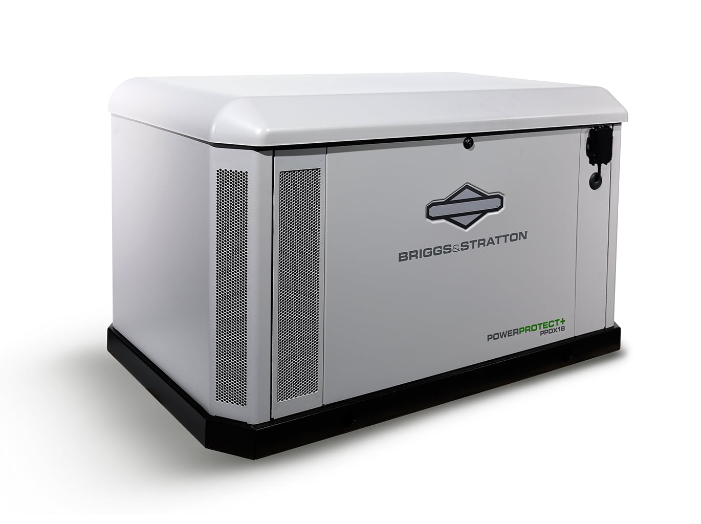 イングランドヴィンテージStrattone コンパクト PowerProtect+ DX 18kW Home Standby Generator - Briggs & Stratton
